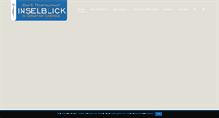 Desktop Screenshot of cafe-inselblick.de